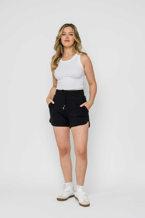 Deena-Luxe Fleece Short